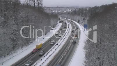 Autobahn A3 im Spessart