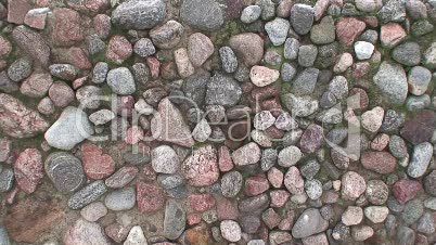 Steine in Mauer (Zoom)