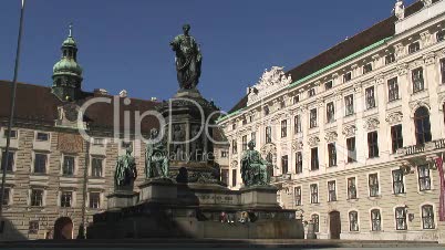 Hofburg - Reichskanzleitrakt  und Amalienburg/ Wien