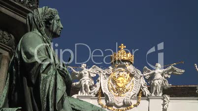 Hofburg - Reichskanzleitrakt  und Amalienburg/ Wien