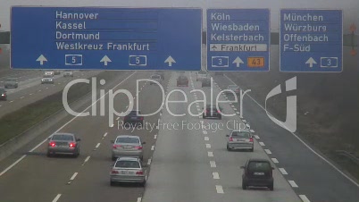 Autobahn-Frankfurter Kreuz