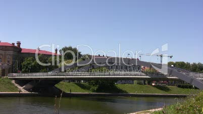 Brücke in Vilnius