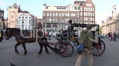 Kutsche in Amsterdam