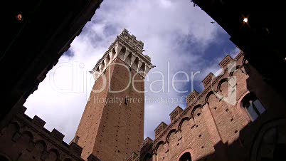 Siena, Toskana, Torre del Mangia