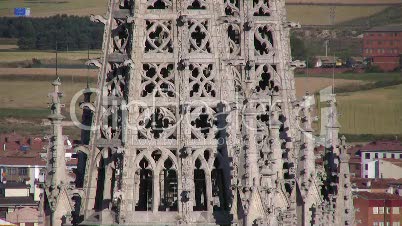 Glockenturm der Kathedrale Santa Maria in Burgos