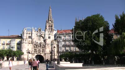Stadttor Arco de Santa Maria in Burgos