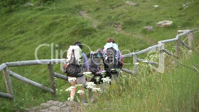 Pilger auf dem Jakobsweg