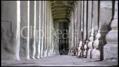 Aufzieher innerhalb von Angkor Wat