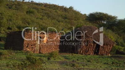 Hütte in Tansania