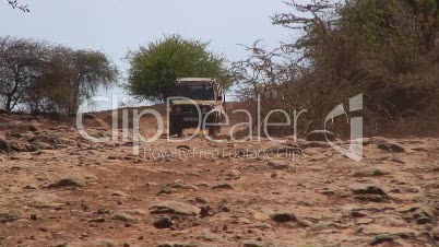 Jeepfahrt in Afrika