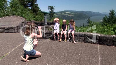 Family Portrait along the Columbia River Gorge