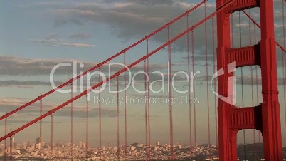 Golden Gate Bridge, View of San Francisco