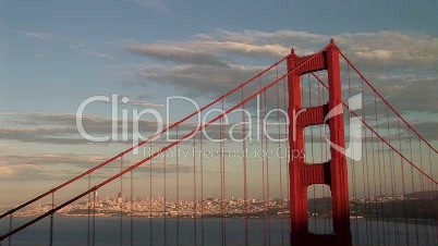 Golden Gate Bridge, View of San Francisco