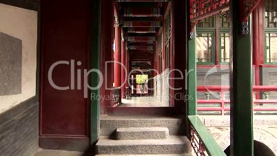 Hallway in Temple