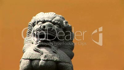 Stone Lion coming into focus