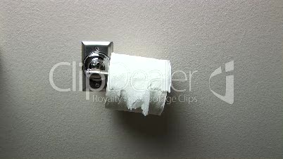 Sloppy toilet paper