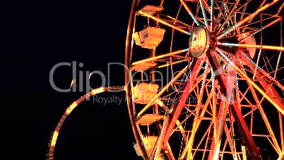Ferris Wheel, time lapse