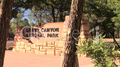 Grand Canyon Entrance sign