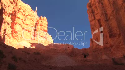 Navajo Trail in Bryce Canyon National Park, time lapse