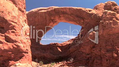 South Window Arch, time lapse