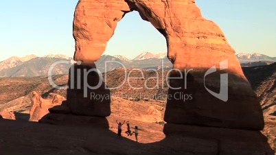 Delicate Arch, slow motion