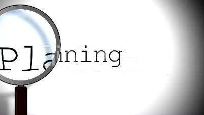 Planning Magnifying Glass