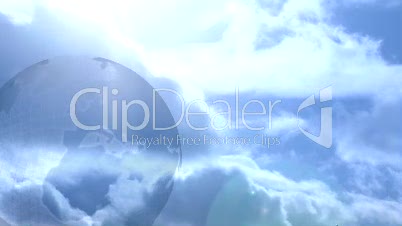 Globe and Clouds backgrounds