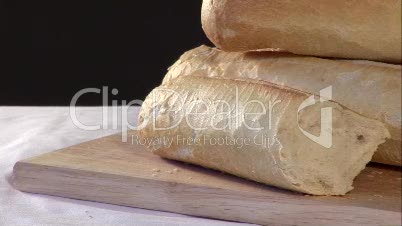 Stock Footage of Bread