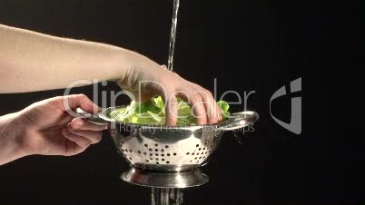 Stock  Footage - waching salad