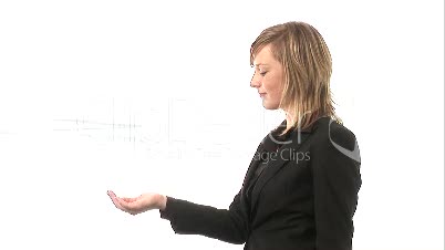 Woman Holding a Globe