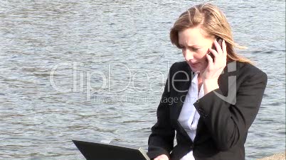 Business Woman on Mobile Phone 10