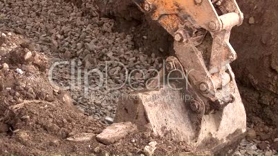 Bulldozer on a Construction Site