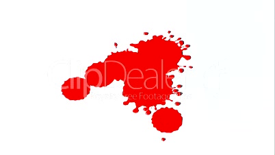 Red Ink Splatter