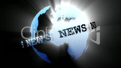 News Broadcast Globe