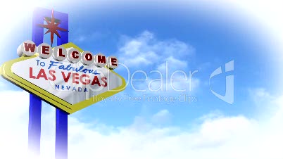 vegas Sign in CGI