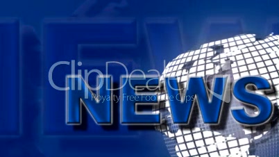 News Broadcast blue Zoom