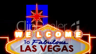 Las vegas Sign - Animated