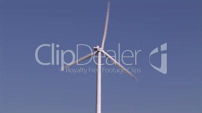 Close up of Wind Turbine