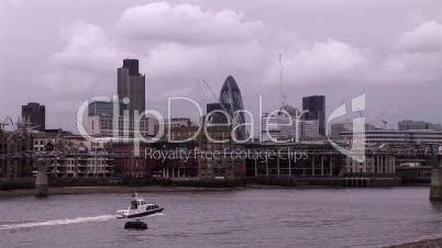 View of London City