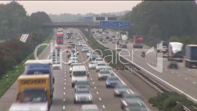 HD1080i German Autobahn Highway (Time Lapse)