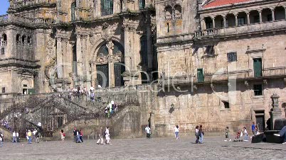 Kirchenportal Santiago de Compostela