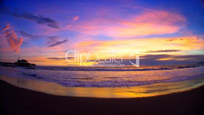 Sonnenuntergang am Strand