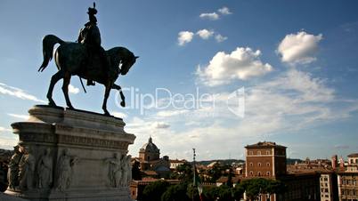 Horse Monument in Rome.