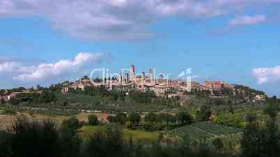 San Gimignano, Toskana, Italien