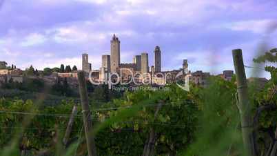 San Gimignano, Toskana, Italien