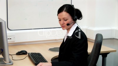 Woman working in Office - 1