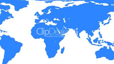 World Map HD1080 Loopable