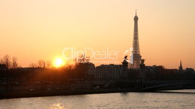 Paris skyline