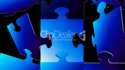 Blue Puzzle Loopable HD1080