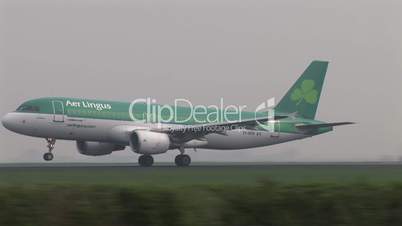 HD1080i "Aer Lingus" Flugzeug startet
